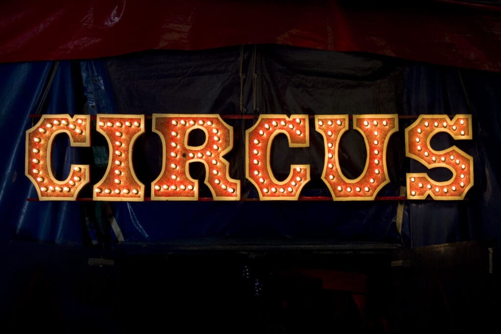 circus party theme